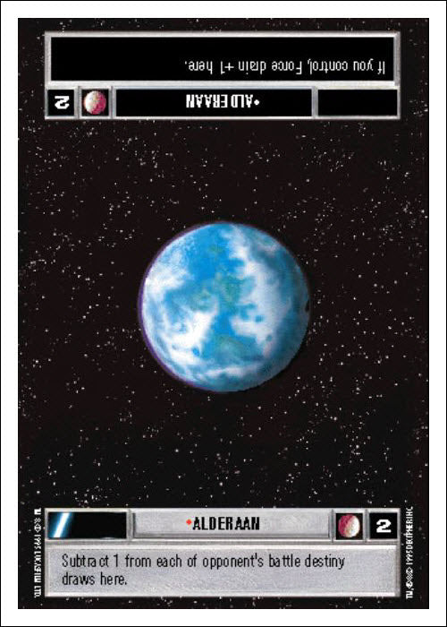 Star Wars CCG | Alderaan [Light] - Premiere WB | The Nerd Merchant