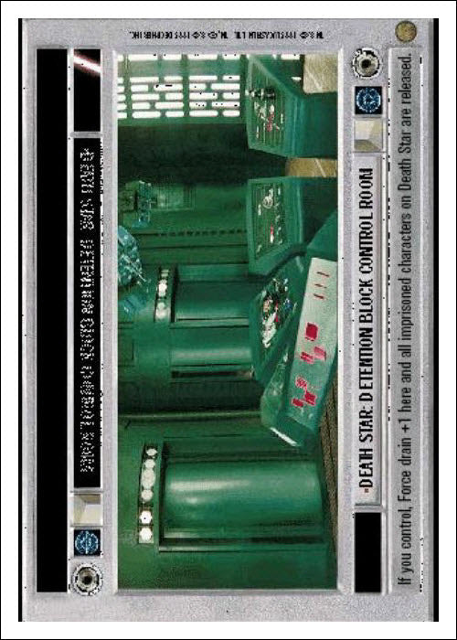 Star Wars CCG | Death Star: Detention Block Control Room - Premiere WB | The Nerd Merchant