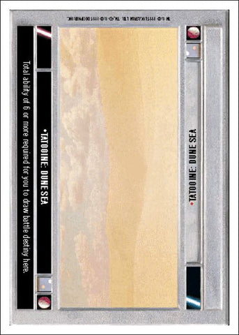 Star Wars CCG | Tatooine: Dune Sea - Premiere WB | The Nerd Merchant