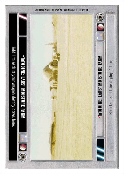Star Wars CCG | Tatooine: Lars' Moisture Farm [Light] - Premiere WB | The Nerd Merchant