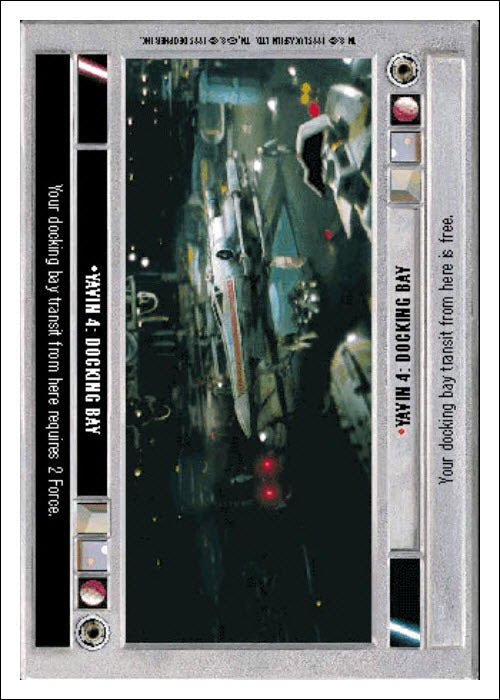 Star Wars CCG | Yavin 4: Docking Bay [Light] - Premiere WB | The Nerd Merchant
