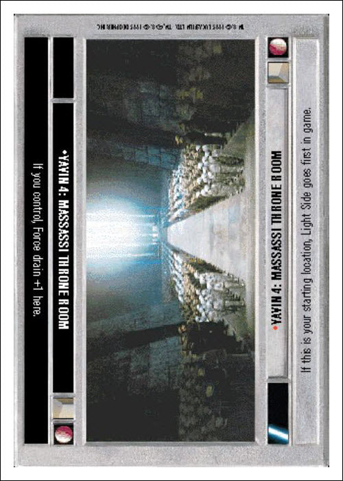 Star Wars CCG | Yavin 4: Massassi Throne Room - Premiere WB | The Nerd Merchant