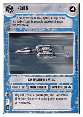 Star Wars CCG | Gold 5 - Premiere WB | The Nerd Merchant