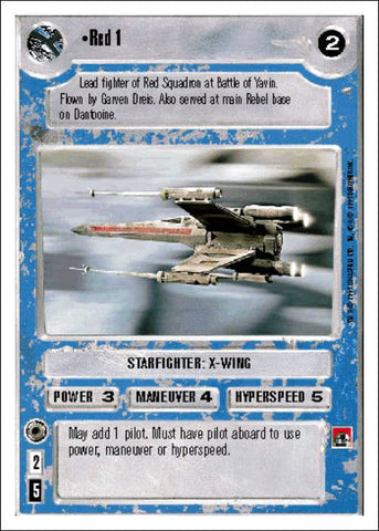 Star Wars CCG | Red 1 - Premiere WB | The Nerd Merchant