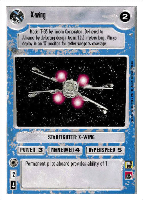 Star Wars CCG | X-wing - Premiere WB | The Nerd Merchant