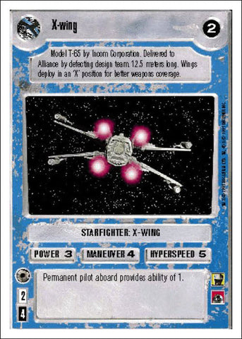 Star Wars CCG | X-wing - Premiere WB | The Nerd Merchant