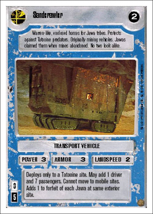 Star Wars CCG | Sandcrawler [Light] - Premiere WB | The Nerd Merchant