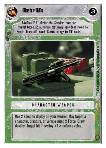 Star Wars CCG | Blaster Rifle [Light] - Premiere WB | The Nerd Merchant