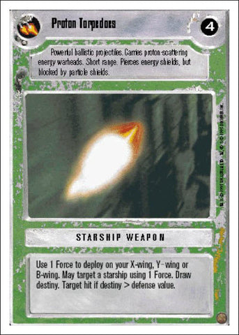 Star Wars CCG | Proton Torpedoes - Premiere WB | The Nerd Merchant
