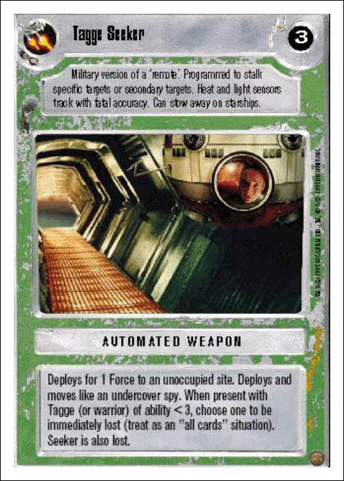 Star Wars CCG | Tagge Seeker - Premiere WB | The Nerd Merchant