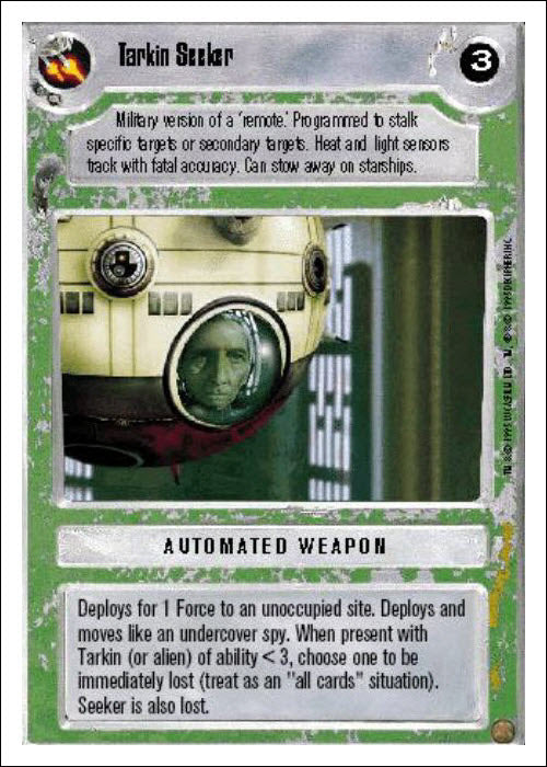 Star Wars CCG | Tarkin Seeker - Premiere WB | The Nerd Merchant
