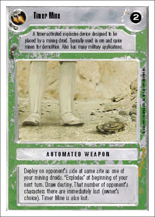 Star Wars CCG | Timer Mine [Light] - Premiere WB | The Nerd Merchant