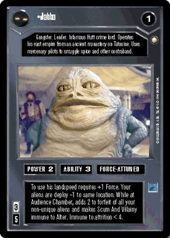 Star Wars CCG | Jabba (Foil) - Reflections | The Nerd Merchant