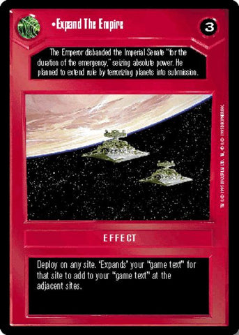 Star Wars CCG | Expand The Empire (Foil) - Reflections | The Nerd Merchant