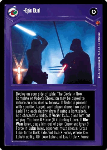 Star Wars CCG | Epic Duel (Foil) - Reflections | The Nerd Merchant