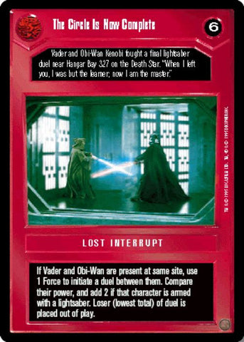 Star Wars CCG | The Circle Is Now Complete (Foil) - Reflections | The Nerd Merchant