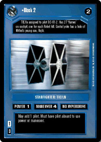 Star Wars CCG | Black 2 (Foil) - Reflections | The Nerd Merchant