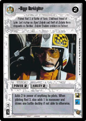 Star Wars CCG | Biggs Darklighter (Foil) - Reflections | The Nerd Merchant