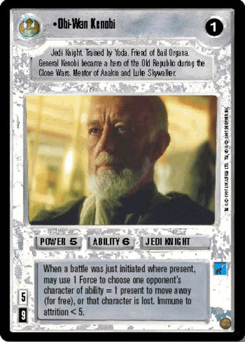 Star Wars CCG | Obi-Wan Kenobi (Foil) - Reflections | The Nerd Merchant