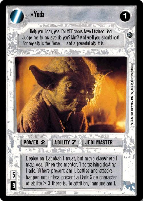 Star Wars CCG | Yoda (Foil) - Reflections | The Nerd Merchant