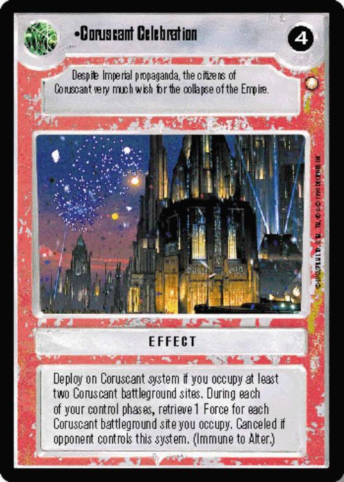 Star Wars CCG | Coruscant Celebration (Foil) - Reflections | The Nerd Merchant