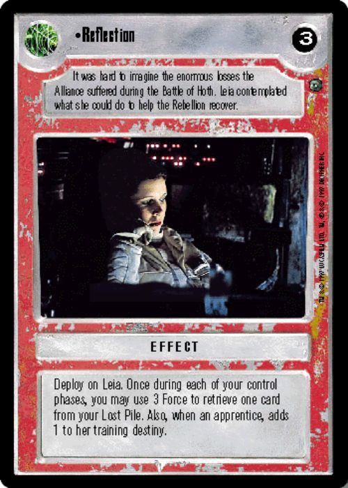 Star Wars CCG | Reflection (Foil) - Reflections | The Nerd Merchant