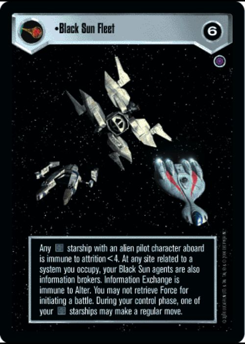 Star Wars CCG | Black Sun Fleet - Reflections II | The Nerd Merchant