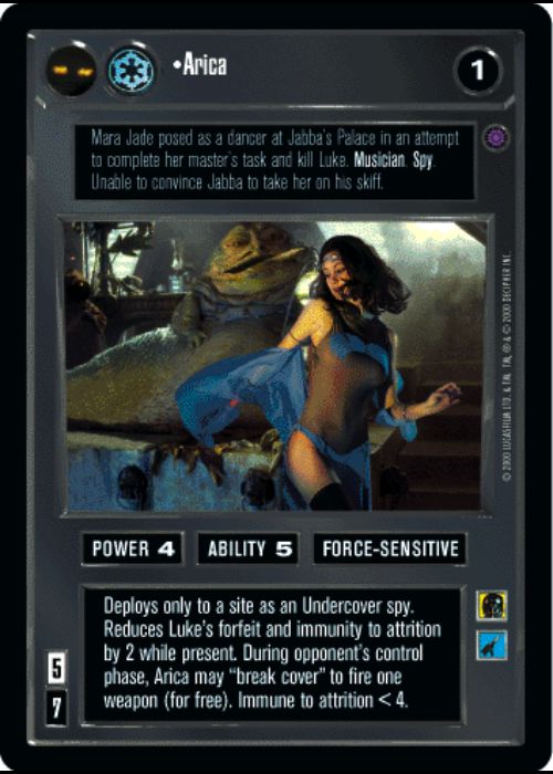 Star Wars CCG | Arica - Reflections II | The Nerd Merchant