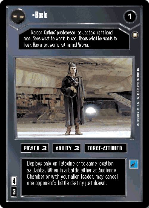 Star Wars CCG | Boelo (Foil) - Reflections II | The Nerd Merchant