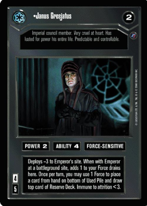 Star Wars CCG | Janus Greejatus (Foil) - Reflections II | The Nerd Merchant