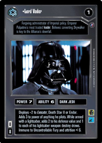 Star Wars CCG | Lord Vader (Foil) - Reflections II | The Nerd Merchant