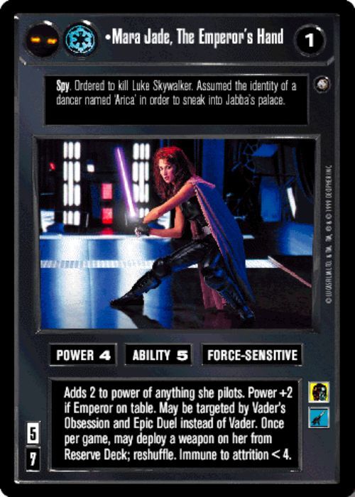 Star Wars CCG | Mara Jade, The Emperor's Hand (Foil) - Reflections II | The Nerd Merchant
