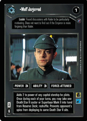 Star Wars CCG | Moff Jerjerrod (Foil) - Reflections II | The Nerd Merchant