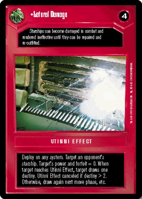 Star Wars CCG | Lateral Damage (Foil) - Reflections II | The Nerd Merchant