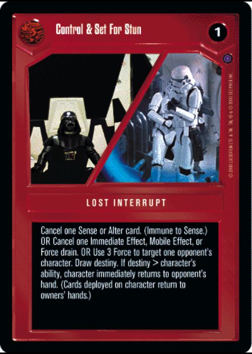 Star Wars CCG | Control & Set For Stun - Reflections II | The Nerd Merchant