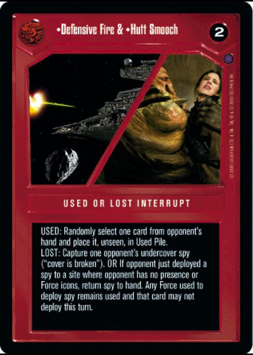 Star Wars CCG | Defensive Fire & Hutt Smooch - Reflections II | The Nerd Merchant