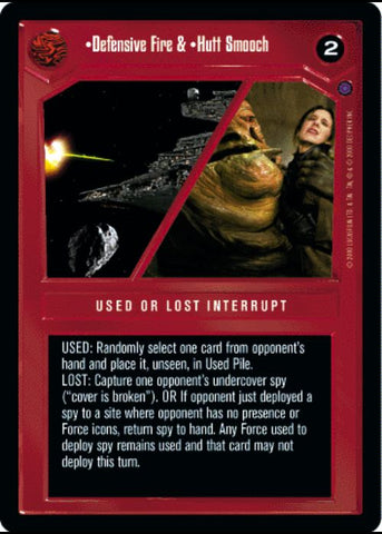 Star Wars CCG | Defensive Fire & Hutt Smooch - Reflections II | The Nerd Merchant