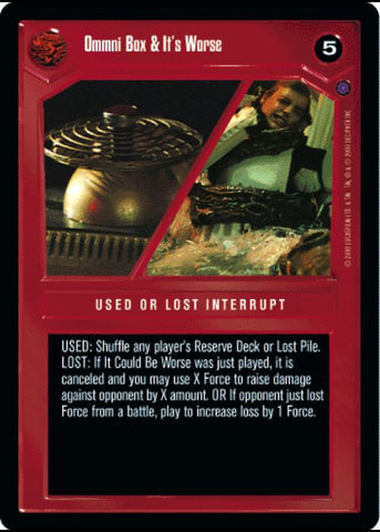 Star Wars CCG | Ommni Box & It's Worse - Reflections II | The Nerd Merchant