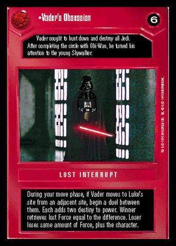Star Wars CCG | Vader's Obsession (Foil) - Reflections II | The Nerd Merchant