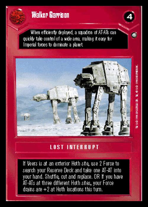 Star Wars CCG | Walker Garrison (Foil) - Reflections II | The Nerd Merchant