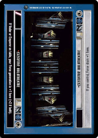 Star Wars CCG | Executor: Holotheatre (Foil) - Reflections II | The Nerd Merchant
