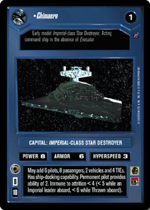 Star Wars CCG | Chimaera (Foil) - Reflections II | The Nerd Merchant