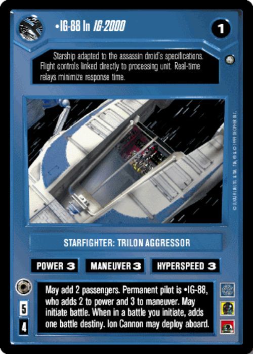 Star Wars CCG | IG-88 In IG-2000 (Foil) - Reflections II | The Nerd Merchant