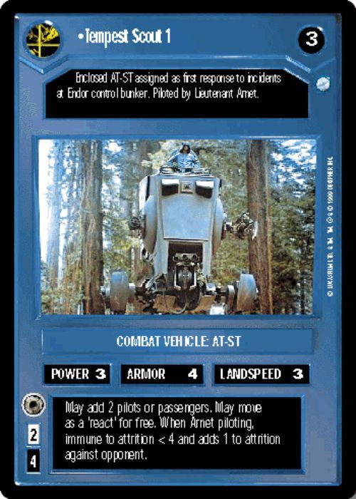 Star Wars CCG | Tempest Scout 1 (Foil) - Reflections II | The Nerd Merchant