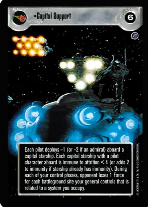 Star Wars CCG | Capital Support (Foil) - Reflections II | The Nerd Merchant