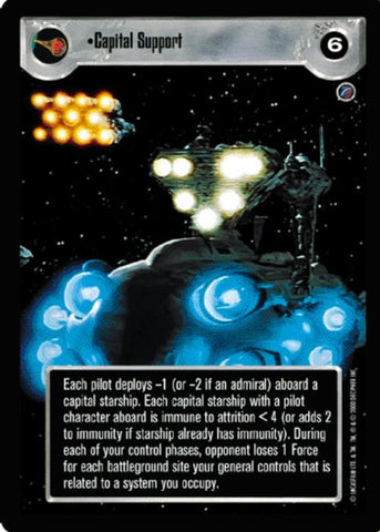 Star Wars CCG | Capital Support (Foil) - Reflections II | The Nerd Merchant