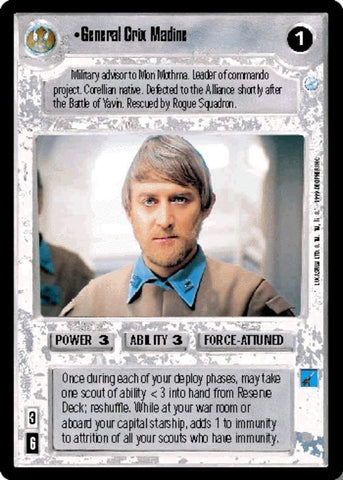 Star Wars CCG | General Crix Madine (Foil) - Reflections II | The Nerd Merchant