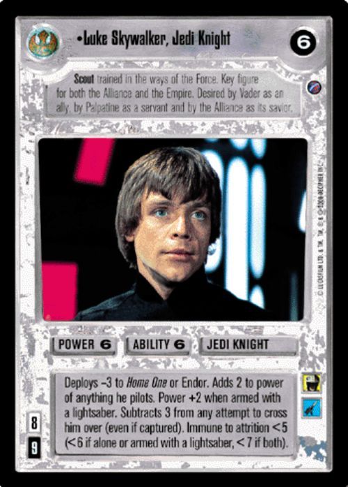 Star Wars CCG | Luke Skywalker, Jedi Knight (Foil) - Reflections II | The Nerd Merchant