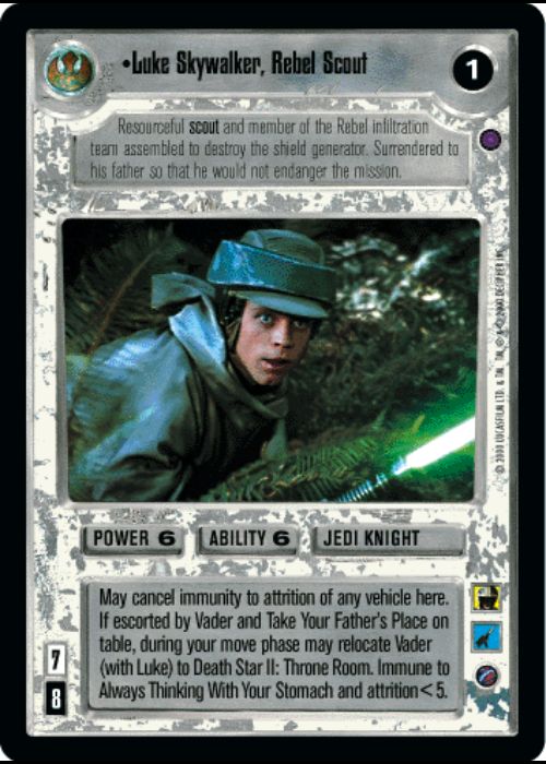 Star Wars CCG | Luke Skywalker, Rebel Scout - Reflections II | The Nerd Merchant