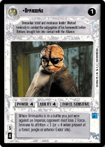 Star Wars CCG | Orrimaarko (Foil) - Reflections II | The Nerd Merchant